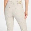 Sarah Monogram Flared Denim Pant