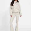 Sarah Monogram Flared Denim Pant