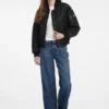 Satin Flight Jacket