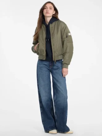 Satin Flight Jacket