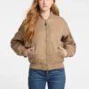 Satin Flight Jacket