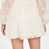Seiah Chiffon Mini Skirt