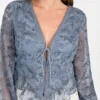 Seiah Tie-Front Top