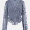 Seiah Tie-Front Top
