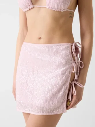 Sequins Mini Wrap Pareo