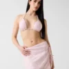 Sequins Mini Wrap Pareo