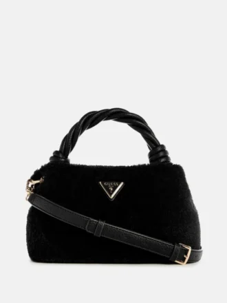 Shaida Faux-Fur Top-Handle Crossbody