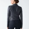 Shayna Drape Leather Jacket