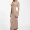 Shinju Sweater Dress and Shrug Set