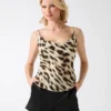 Sierra Animal Print Top