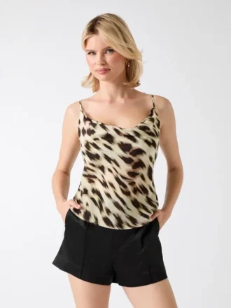 Sierra Animal Print Top