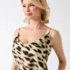 Sierra Animal Print Top