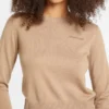 Silk and Wool-Blend Crew Logo Sweater
