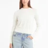 Silk and Wool-Blend Crew Logo Sweater