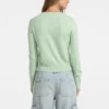 Silk and Wool-Blend Crew Logo Sweater