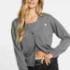 Silk and Wool-Blend Mini Triangle Cardigan