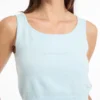 Silk and Wool-Blend Scoop Logo Sweater Tank