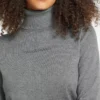 Silk and Wool-Blend Turtleneck Logo Sweater