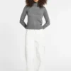 Silk and Wool-Blend Turtleneck Logo Sweater