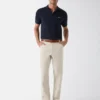 Silk-Blend Polo
