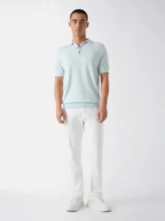 Silk-Blend Polo