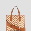 Silvana Chevron Mini Tote