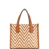 Silvana Chevron Mini Tote