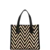 Silvana Chevron Mini Tote