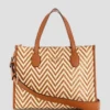Silvana Chevron Tote
