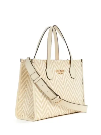 Silvana Chevron Tote