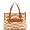 Silvana Chevron Tote