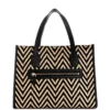 Silvana Chevron Tote
