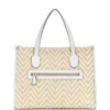 Silvana Chevron Tote