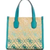 Silvana Raffia Mini Tote