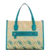 Silvana Raffia Tote
