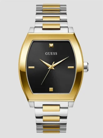 Silver and Gold-Tone Analog Watch