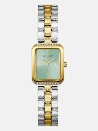 Silver and Gold-Tone Analog Watch
