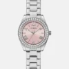Silver-Tone Analog Watch