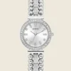 Silver-Tone Analog Watch