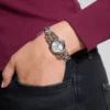 Silver-Tone Analog Watch