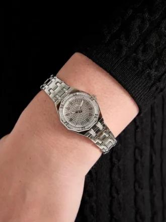 Silver-Tone Analog Watch