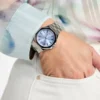 Silver-Tone Analog Watch
