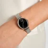 Silver-Tone Analog Watch