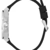 Silver-Tone and Black Analog Watch