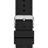 Silver-Tone and Black Analog Watch