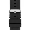Silver-Tone and Green Multifunction Watch