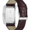 Silver-Tone and Navy Analog Watch