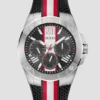 Silver-Tone Chronograph Watch