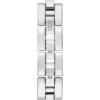 Silver-Tone Crystal Analog Watch