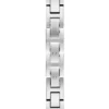 Silver-Tone Crystal Analog Watch